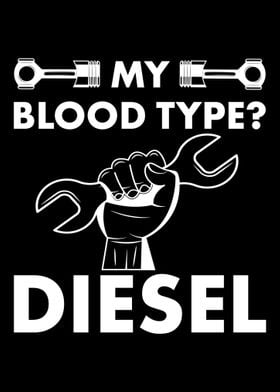 My Blood Type Diesel Car