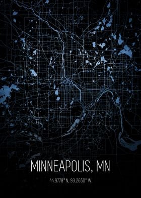 Minneapolis City Map