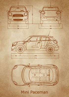 Mini Paceman 2012 old