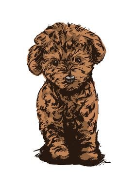 Cute Poodle Dog Lover Gift