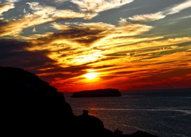 Santorini sunset