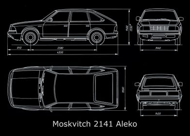 Moskvitch 2141 Aleko 