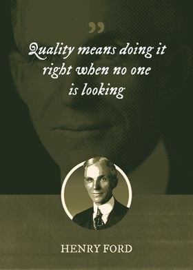 Quality means doing it 