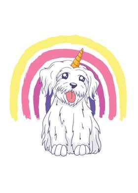 Cute Unicorn Dog Gift LGBT