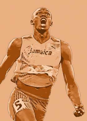 Usain Bolt Jamaican sprint