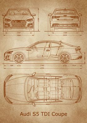 Audi S5 TDI 2019 old