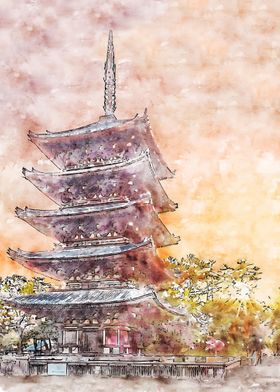 Japan in Watercolor