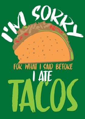 Lustiger Tacos Spruch