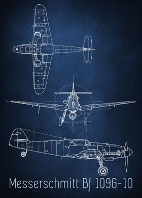 BF 109 Blueprint