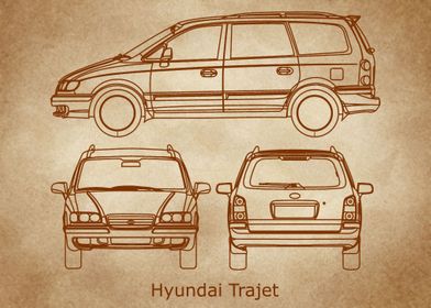 Hyundai Trajet 2005 old 