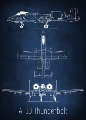 A10 Thunderbolt Blueprint