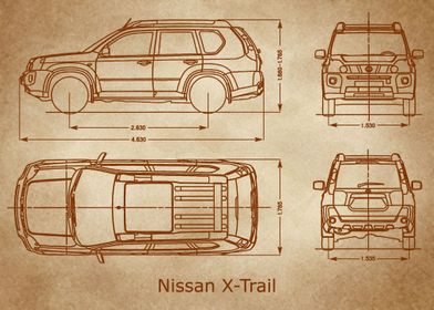 Nissan XTrail 2007 old 