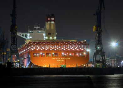 Ship in Dock