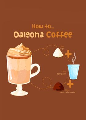 Dalgona Coffee 