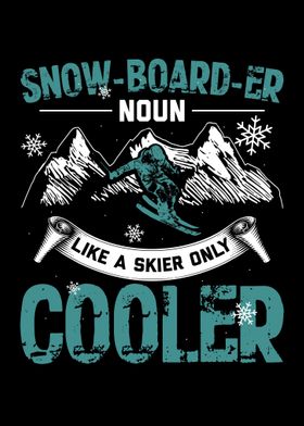 Snowboarder Winter Gift