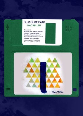 mac miller poster blue slide park