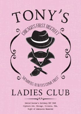 Tonys Ladies Club Retro