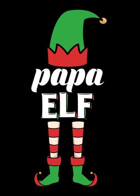 Papa Elf Christmas Santa