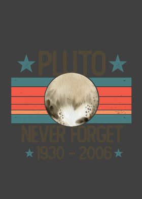 Pluto Never Forget funny