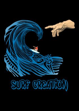 Surf Creation Michelangelo