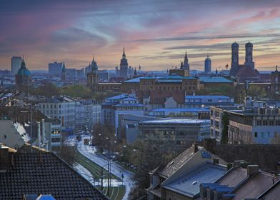 Munich twilight