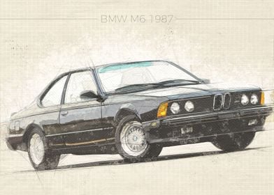 BMW M6 1987