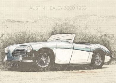 Austin Healey 3000 1959