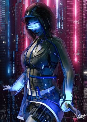 Cyberpunk Girl Reign