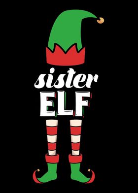 Sister Elf Christmas Santa