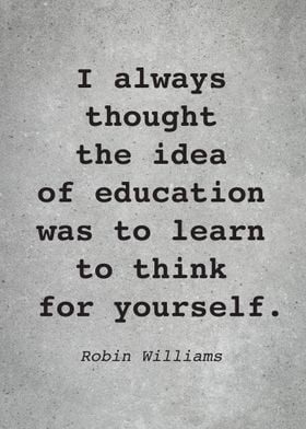 Robin Williams Quote L029