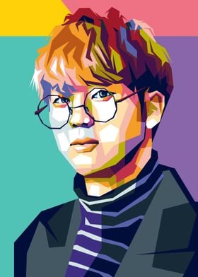 BTS Jin wpap