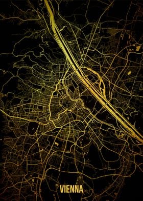 Vienna gold map