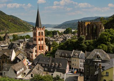 Bacharach in Rhine Valley
