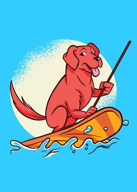 Dog Paddleboarding Gift