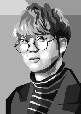 Bts Jin popart