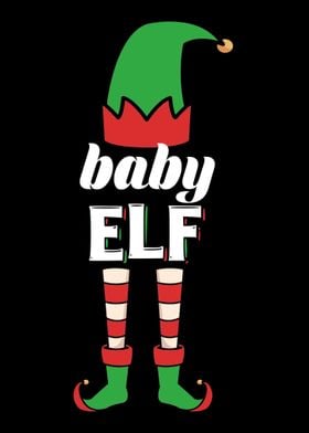 Baby Elf Christmas Santa