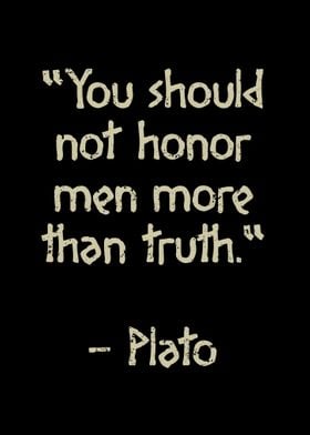 Do not honor men more than