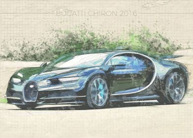 Bugatti Chiron 2016