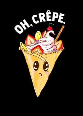 Funny Crepe Pun Gift