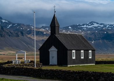 Black church in Iceland