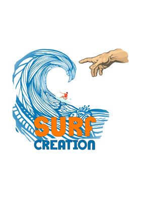 Surf Creation Michelangelo