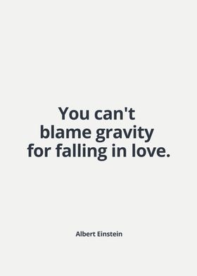Blame Gravity