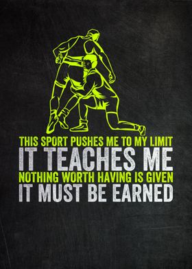 Wrestling Poster, Wrestling Lover, You've Wondered If And Sacrifice, All  The Pain Is Worth It, Now You Know - FridayStuff