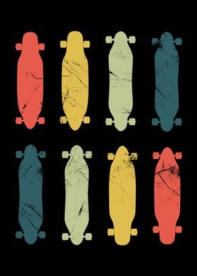 Retro Skateboard vintage