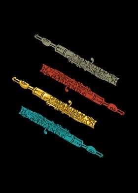 Retro Transverse Flute