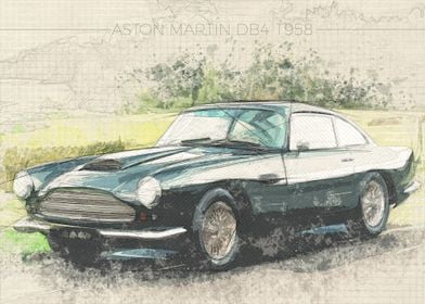 Aston Martin DB4 1958