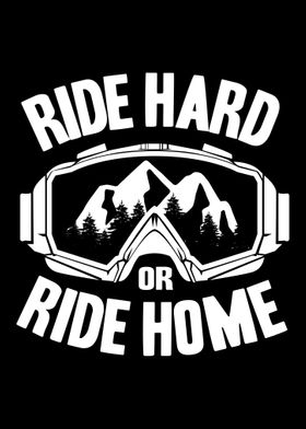 Biking Ride Hard Or Home