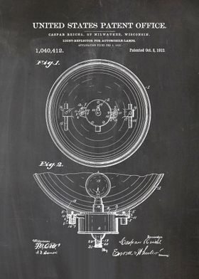 16 1912 Automobile Headli