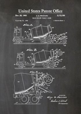 18 Cement Truck Patent Pr