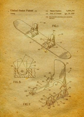 59 Snowboard Patent